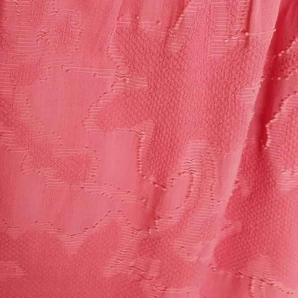 Splendid Collections Women’s Nicki Jacquard Blouse Guava/Pink Size: Small - Picture 9 of 14